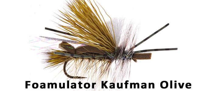 Foamlulator Kaufmann (olive) #10 - Flytackle NZ